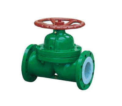 Polyfluortetraethylene Lining Diaphragm Valve