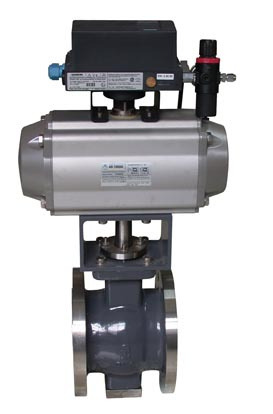 V-Notch Ball Soft Seal Ball Valve