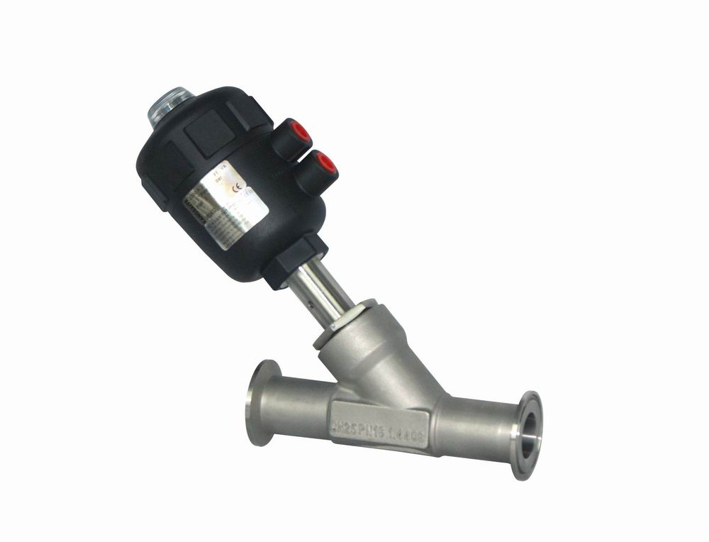 Kst Pneumatic Angle Seat Valve (Clamp)