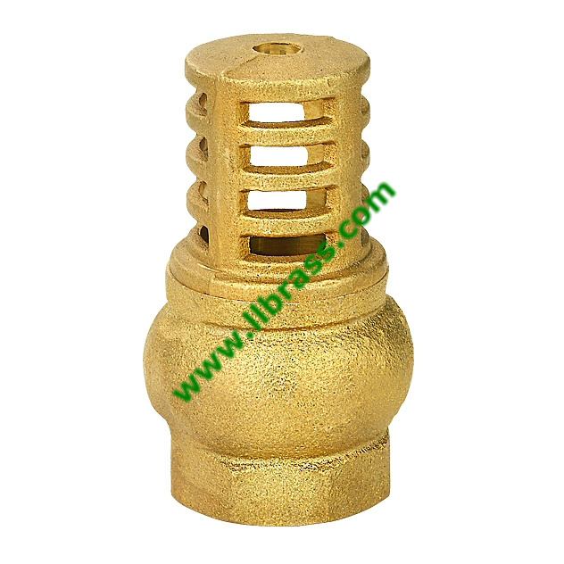 Cast Brass Foot Valve (LL-50011)
