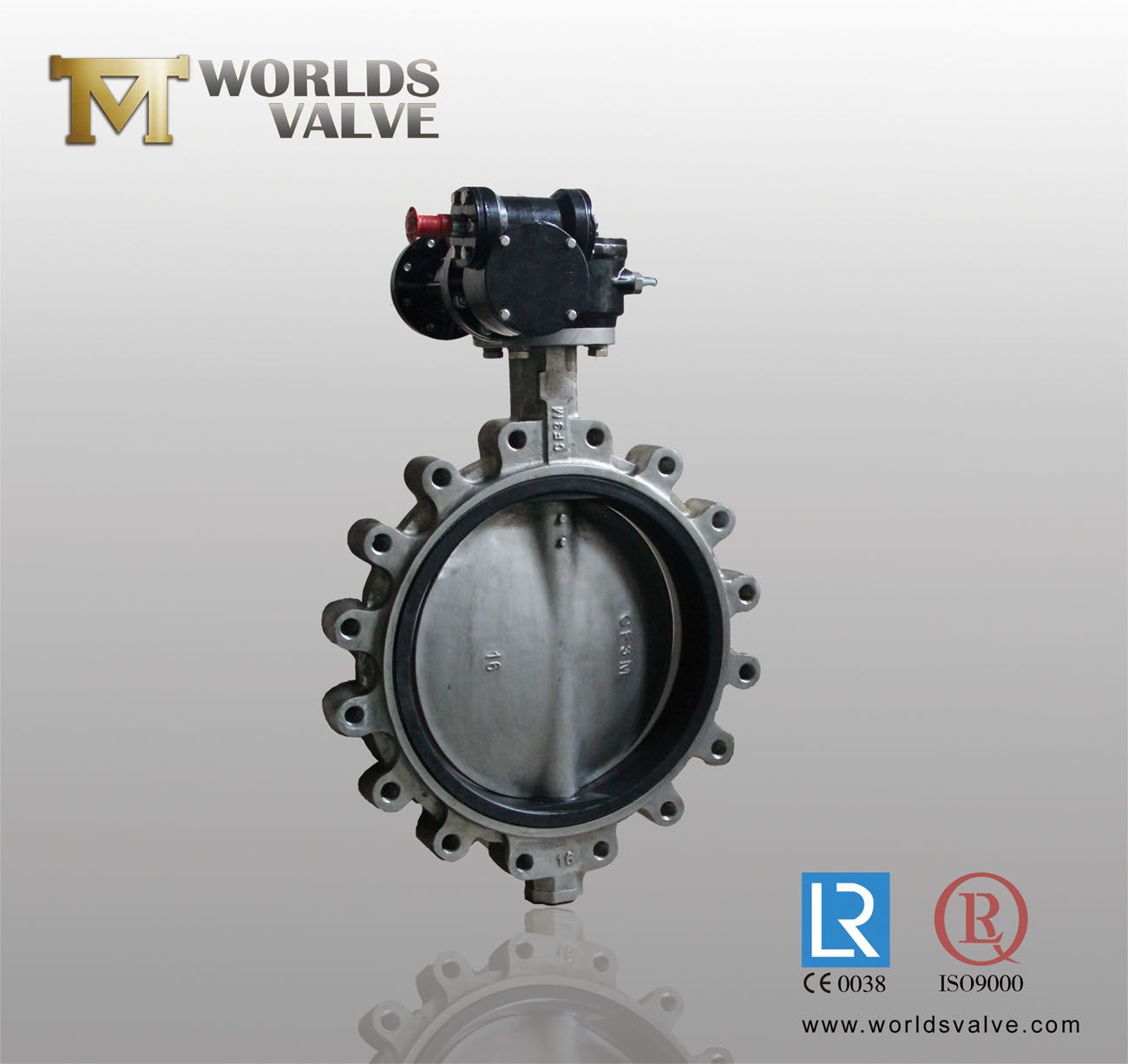 CF3m Lug Type Butterfly Valve
