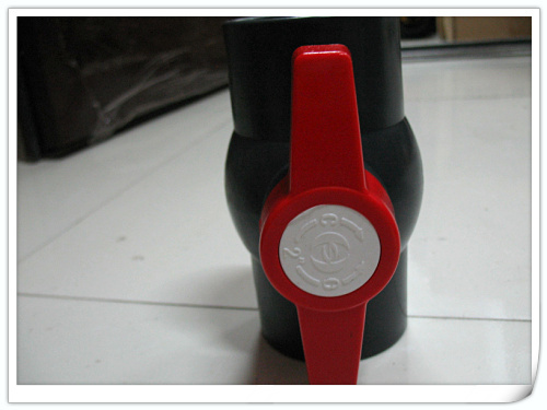 Ball Valve/ PVC Simple Ball Valve with Size Dn100