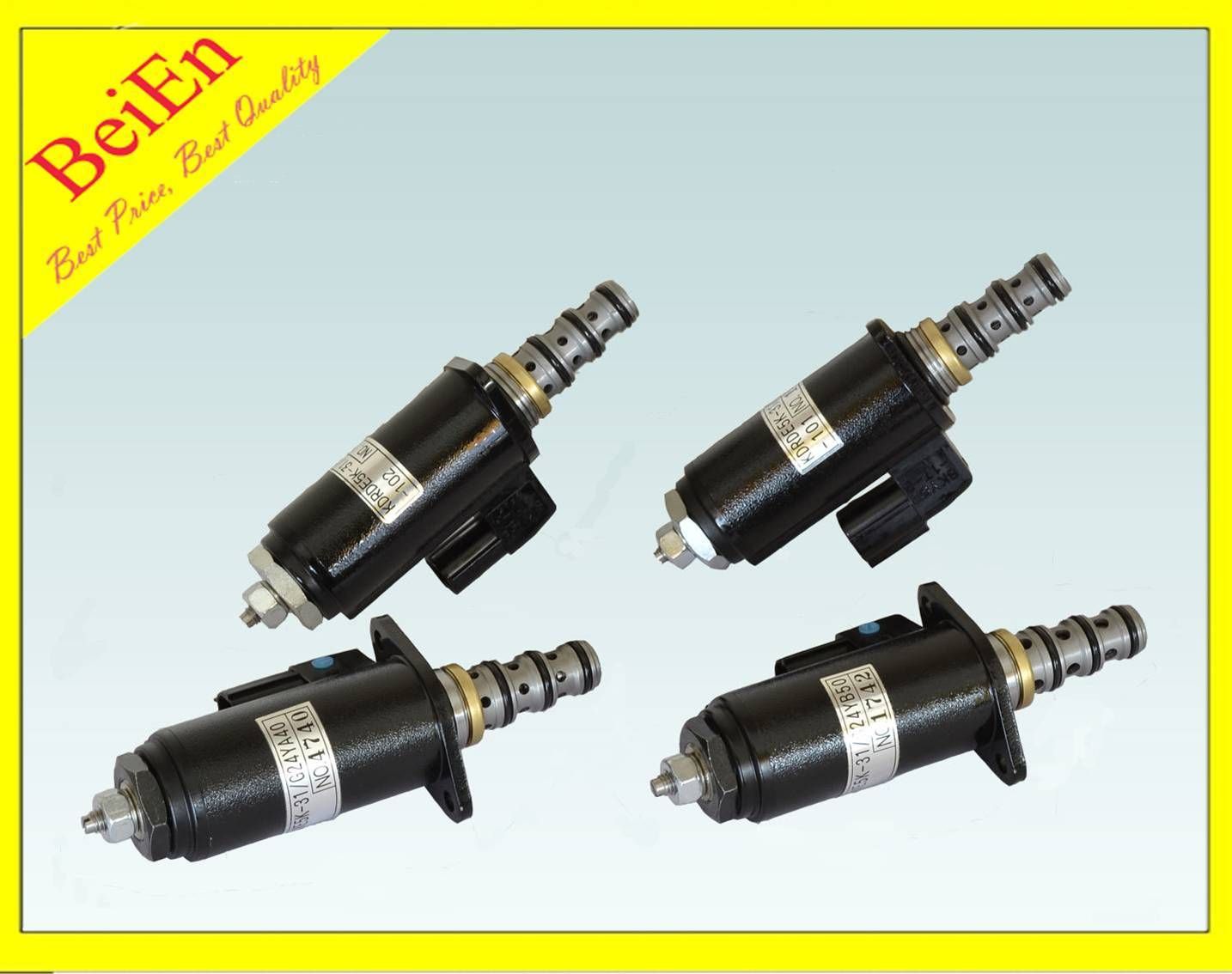 Large Stock Solenoid Valve for Catepillar Excavator