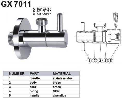 Angle Valve (GX7011)