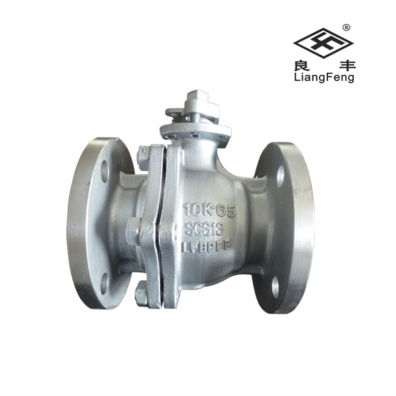 Cast Steel Flange End Ball Valve JIS