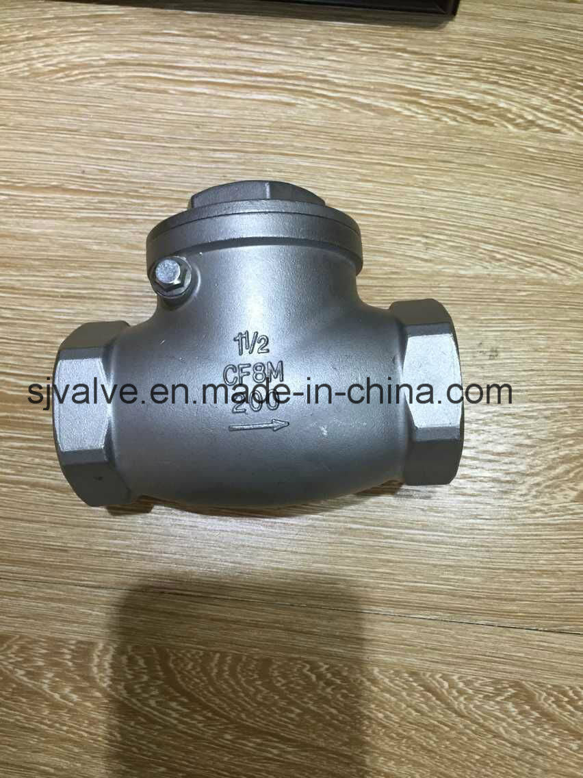 Female Thread Swing Check Valve CF8