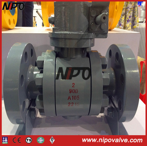 Forged Steel A105 Trunnion Ball Valve
