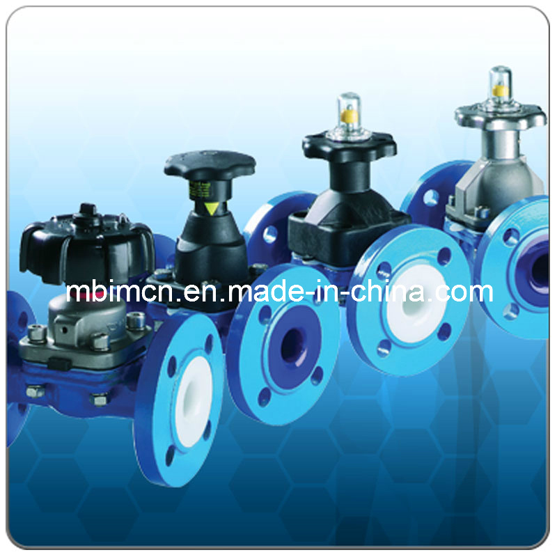 ANSI Standard Plastic Lined Diaphragm Valve