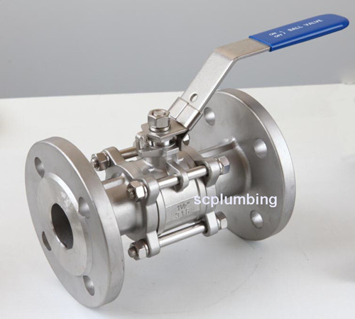 3-PC Flanged Ball Valve (DIN)