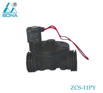 Bona 2/2 Way Nc Direct Action Flow Control Manual Set Liquid Solenoid Valve (ZCS-11PY)