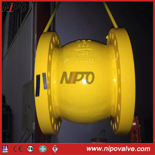 Cast Steel Flanged Non Slam Nozzle Check Valve