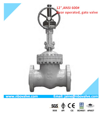 API600 Big Size Wcb Stem Ascending Gate Valves (12