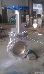 Stainless Steel Flange Ended Slurry Knife Gate Valve