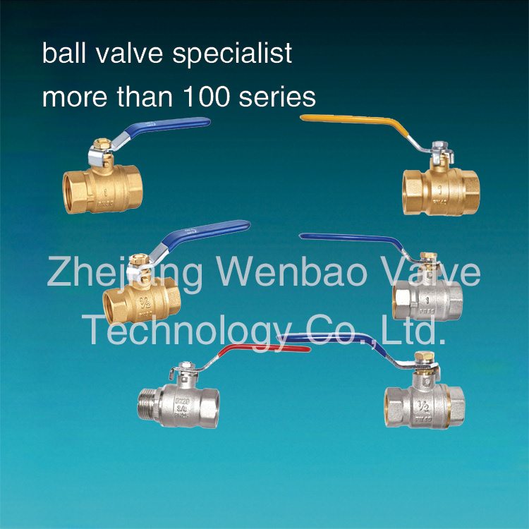 3 Inch Brass Ball Valve with Lock