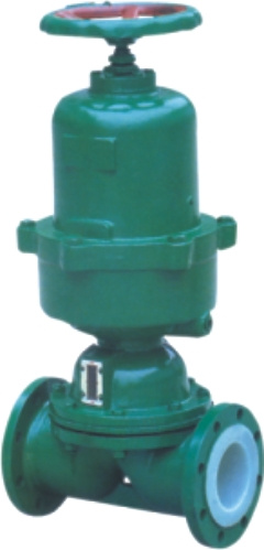 Pneumatic Diaphragm Valve Lined PFA for Flow Control