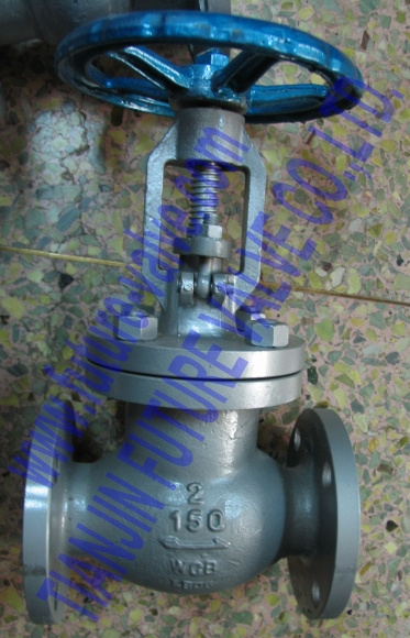 ANSI 150 2 Inch Stainless Steel Globe Valve Osy (J41H-125/150C)