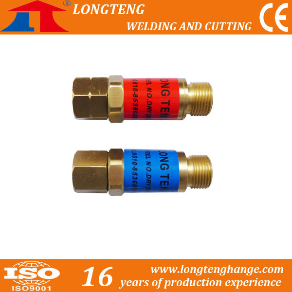 Cutting Torch Use Flashback Arrestor, Gas Safety Check Valve for CNC Cutting Machine