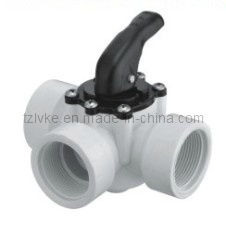 PVC Three Way Ball Valve (GT291)