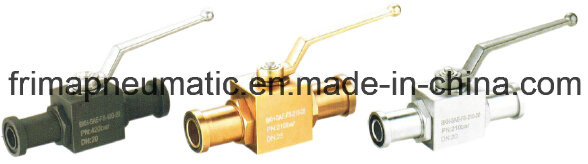 Bkh SAE Hydraulic Block Ball Valve