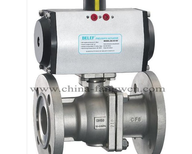 Ss Pneumatic Ball Valve