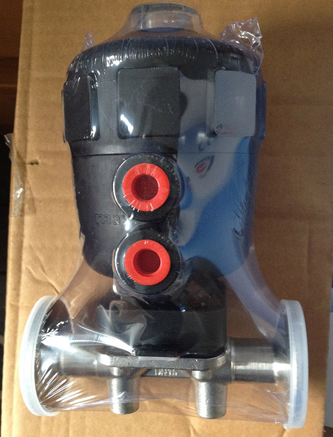 Pneumatic Diaphragm Valve Clamped End