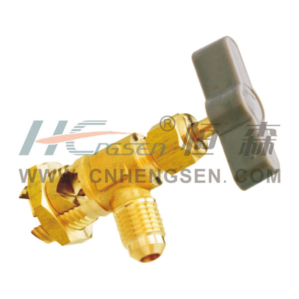C T-341 Brass Needle Valve Refrigeration Parts Refrigeration Tools Air Conditioner Parts