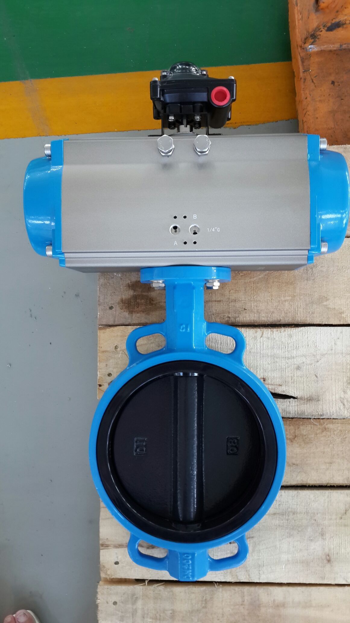Pneumatic Actuated Butterfly Valve