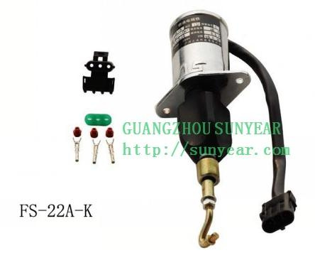 Diesel Engine Stop Solenoid (FS-22A-K)