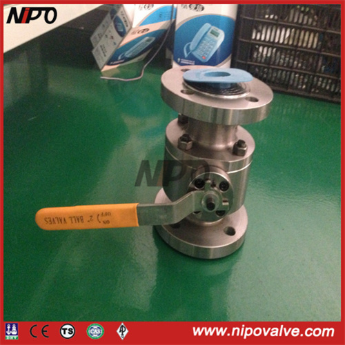 2 Pieces Forged Steel Floating Ball Valve