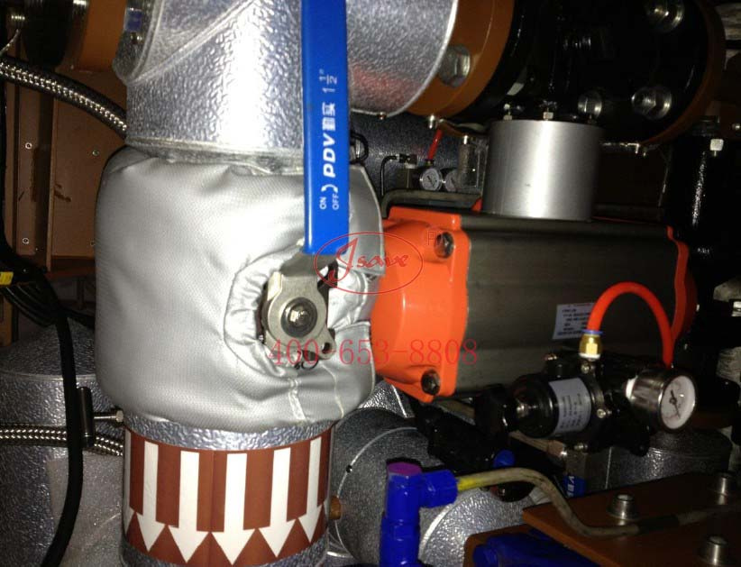 Jsave Removable Thermal Insulation Cover for Valve, Flange and Pipe 10
