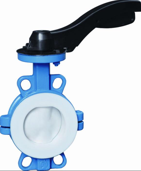 ANSI PTFE Lined Wafer Type Butterfly Valve Manufacturer
