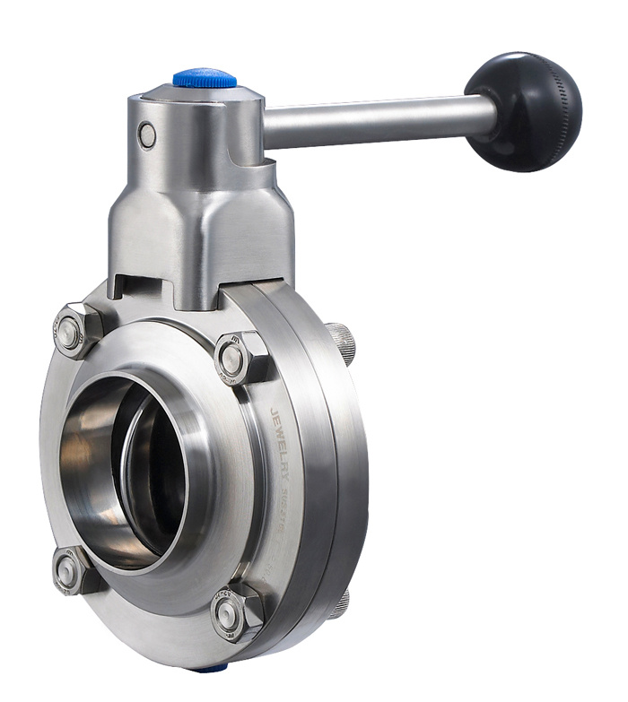 Stainless Steel Sanitary Welded Butterfly Valve