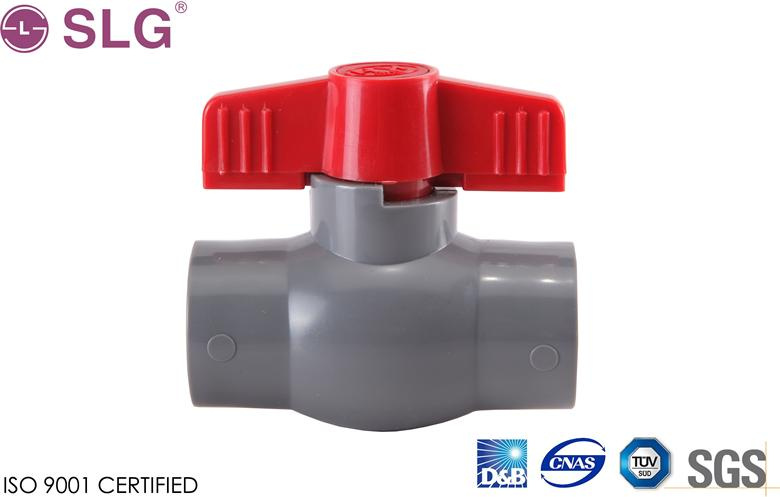 Good Quality PVC Plastic Compact Ball Valve