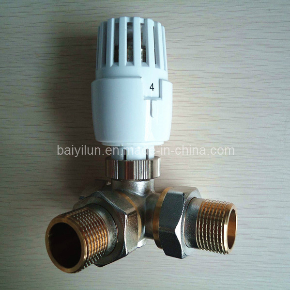 15mm Automatic Thermostatic Valve Brass 3 Way Valve