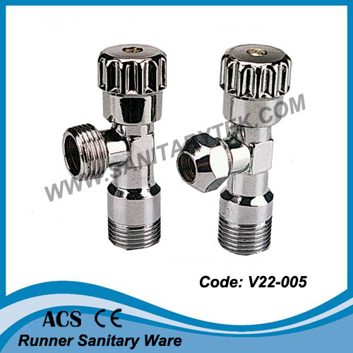 Angle Valve for Mixer, Toilet Cistern, Washing Machine (V22-005)