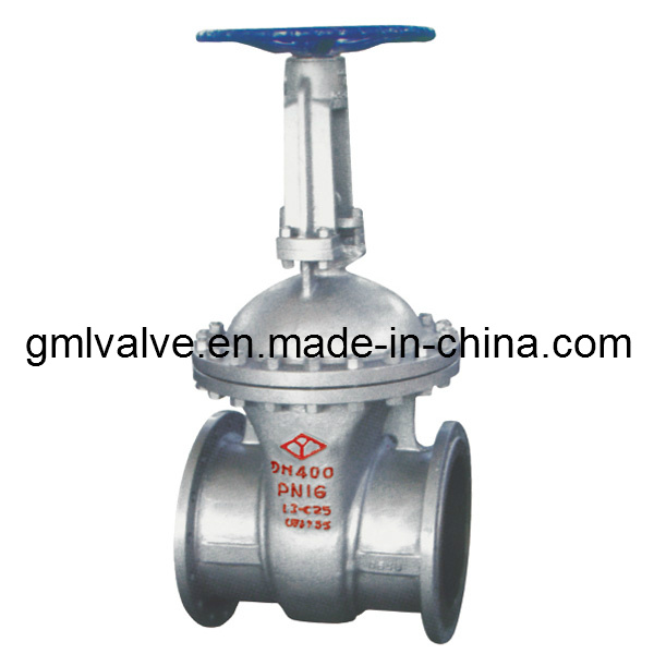 DIN Cast Steel Flange Gate Valve with High Quality