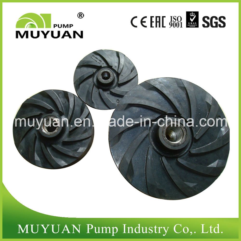 Impeller Made of Rubber Liner for Slurry Pump Part