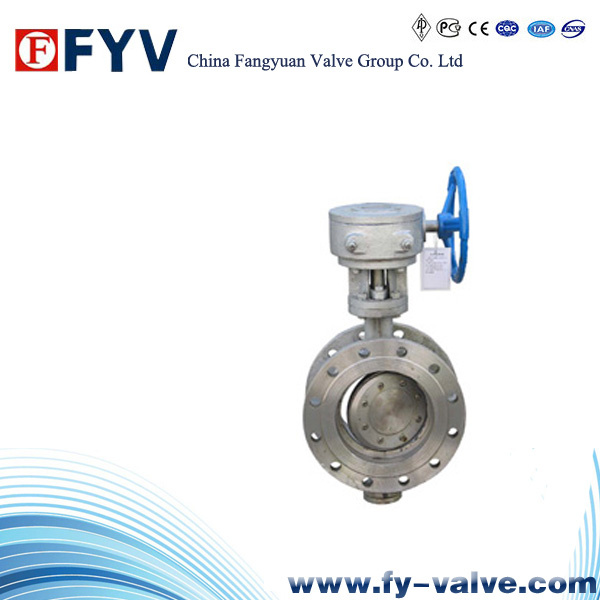 API Flange End Cast Steel Butterfly Valve