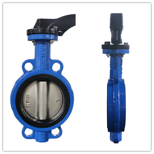Aluminum Hand Pn16 Wafer Butterfly Valve