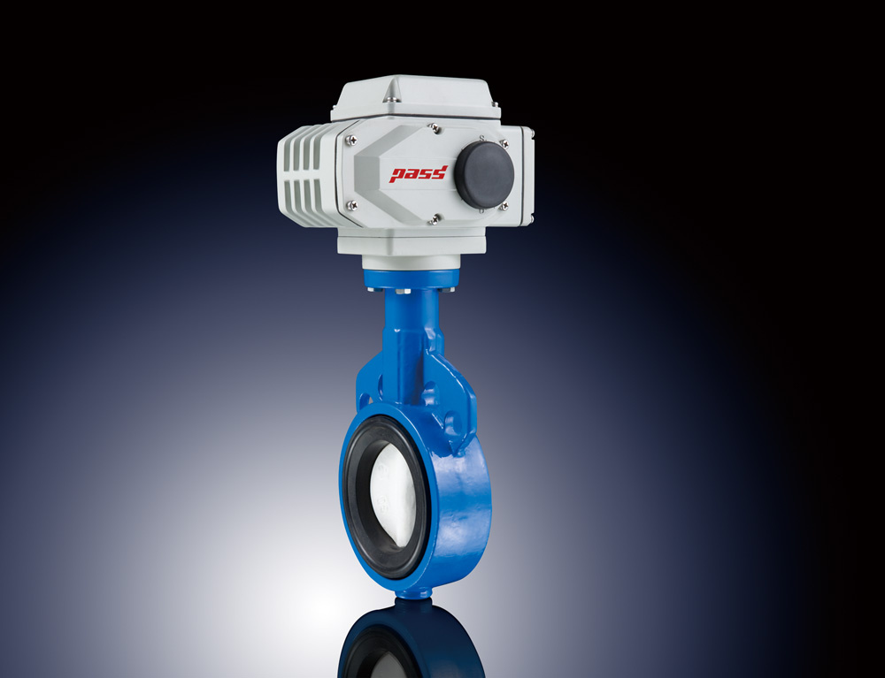 Electric Cast Iron Butterfly Valve