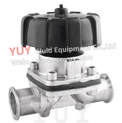 Pharmaceutical Equipment Stainless Steel Sanitary Diaphragm Valve