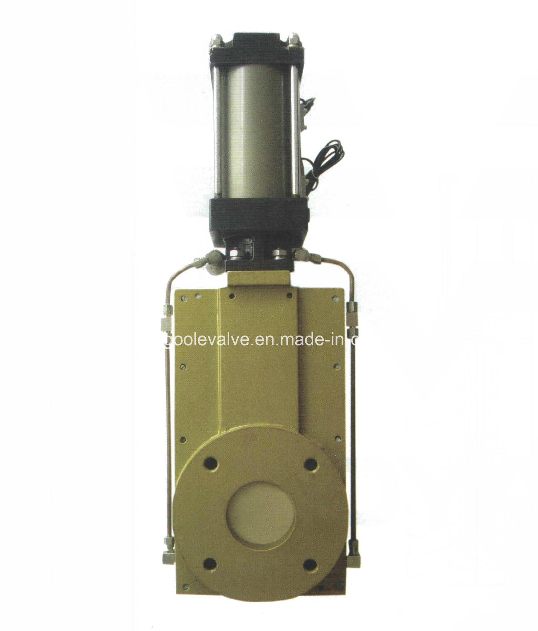 Pneumatic Ceramic Single Disc Gate Valve (GZ643TC)