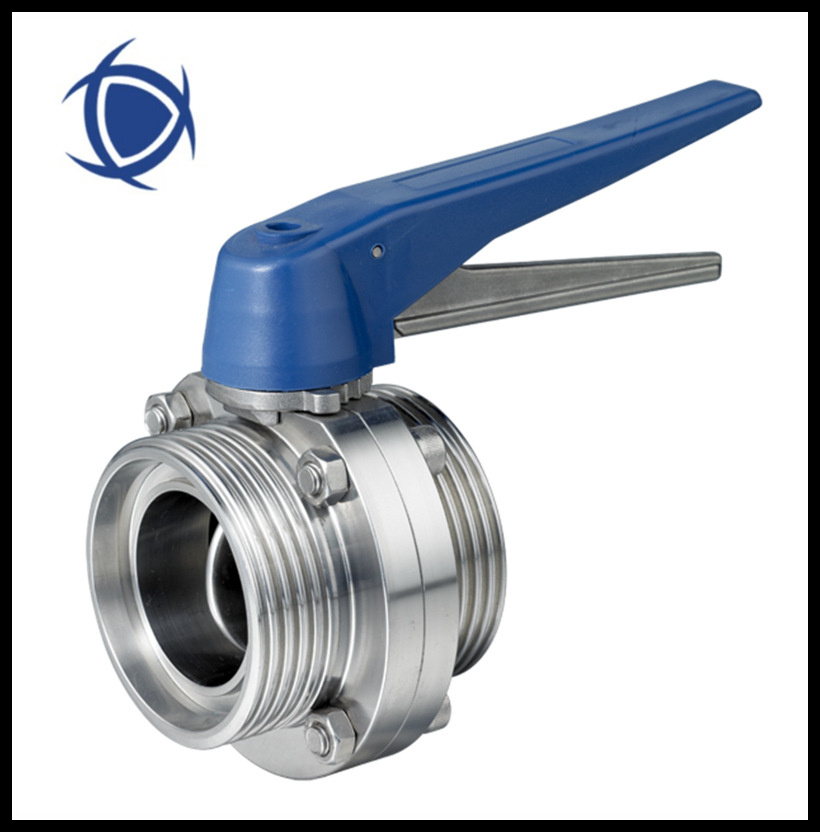 Sanitary Manual Threaded Butterfly Valve DN10-DN150 (CTV1009)