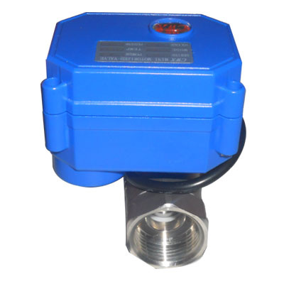 2 Way Motor Control Valve, 3/4'' Ss, 3-6v/12v, 24v, Different Wires