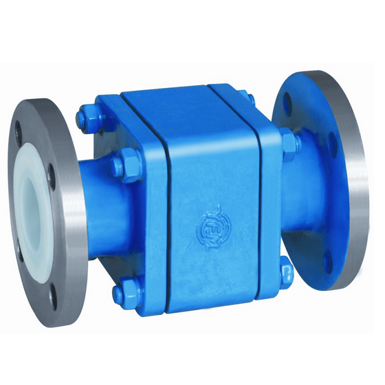 PTFE PFA Lined Floating Ball Check Valve