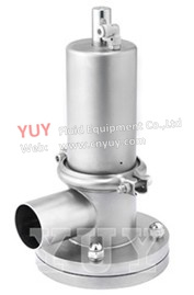 Sanitary Pneumatic Tank Bottom Valve Yg