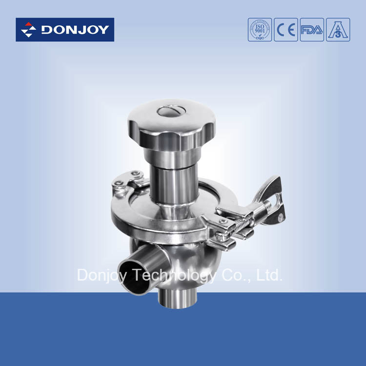 Sanitary Radial Diaphragm Valve in Ss