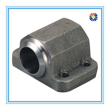 Carbon Steel Casting Part for Hydraulic Flange Block
