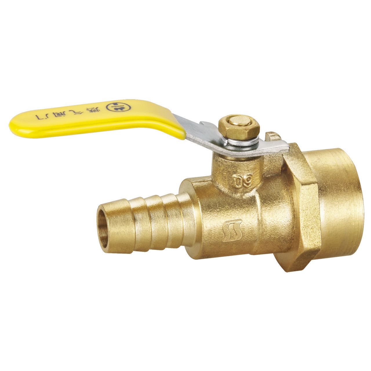 Straight Style Femalethread Brass Gas Valve (SS9060)