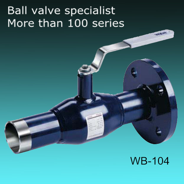 High Performance Fully Welded Standard Port Flanged Ball Valve